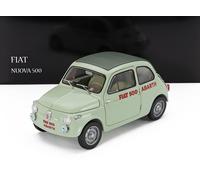 KYOSHO 1/18 FIAT 500 ABARTH RECORD 1958 VERDE MODELO ESTÁTICO DIECAST