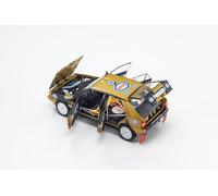 KYOSHO 1/18 LANZA DELTA HF INTEGRAL RALLY 1987 TABATON MODELO ESTÁTICO