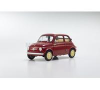 08966R Fiat Nuova 500 Coral Red Kyosho 1/18
