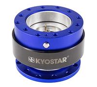 Kyostar Adaptador de buje de aluminio de liberación rápida para volante de titanio, Boss Kit (azul)