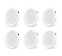 KYOTECH Focos LED Empotrable 230V 4000K IP44 55-58MM 3.5W 260LM 6PCS Blanco