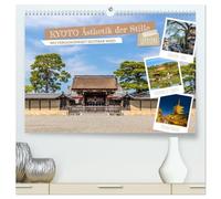 Kyoto - Ästhetik der Stille (hochwertiger Premium Wandkalender 2026 DIN A2 quer), Kunstdruck in Hochglanz: Wo Vergangenheit sichtbar wird