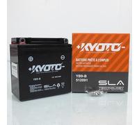 Kyoto - Batteria per moto Honda 250 Cb Rs Cd 6Vis 1982 a 1983 Y9B-B / 12 V 9 Ah