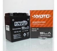 Kyoto - Batteria per moto Honda 650 Cx E/EC/T/Td 1983 YB14L-A2 SLA / 12 V 14 Ah