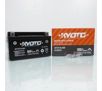 Kyoto - Batteria per scooter Sym 125 Megalo 2005-2007, YTX7A-BS SLA / 12 V 6 Ah