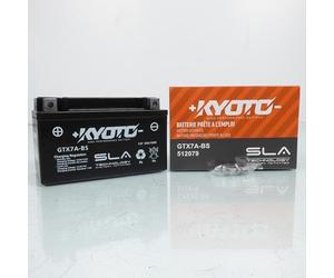 Kyoto - Batteria per scooter Sym 125 Megalo 2005-2007, YTX7A-BS SLA / 12 V 6 Ah