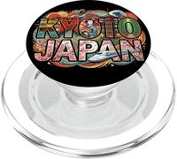 Kyoto City Name Travel Souvenir - Regalo turístico PopSockets PopGrip para MagSafe