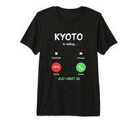 Kyoto está Llamando y Debo IR a Japón Viajando Camiseta Premium