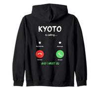 Kyoto está Llamando y Debo IR a Japón Viajando Sudadera con Capucha