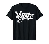 Kyoto Graffiti City Street Art Handstyle Japón Souvenir Camiseta