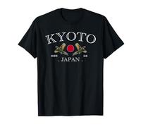 Kyoto Japan Green Pheasant Vintage Souvenir Camiseta