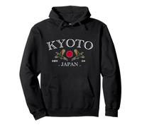 Kyoto Japan Green Pheasant Vintage Souvenir Sudadera con Capucha