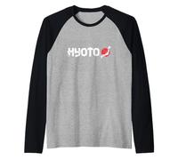 Kyoto Japón Camiseta Manga Raglan