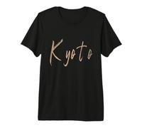Kyoto Japón Diseño Elegante Vintage Camiseta Premium