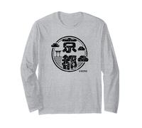 Kyoto Japón Kyoto Gate - Recuerdo de personajes kanji japoneses Manga Larga