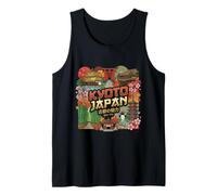 Kyoto Japón Viaje Souvenir Ciudad Monumento Turístico Regalo Camiseta sin Mangas