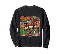 Kyoto Japón Viaje Souvenir Ciudad Monumento Turístico Regalo Sudadera