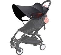 Kyowoll Toldo Protector Solar Universal para Cochecito de Bebé - Bebé Coche Carritos de viaje Paseo Sombrilla Parasol Protección UV 50+ con Malla Transpirable (Actualizado)