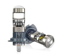 KYPSZQPSH 110W H7 Bi Led 1:1 lente de proyector LED Canbus 20000LM Plug And Play Mini lente Auto faro Turbo lámpara proyector automotriz 12(H7)