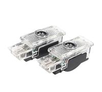 KYPSZQPSH 2 proyectores de logotipo LED for puerta de coche, luz de bienvenida con sombra fantasma, accesorios for W203, W240, W209, R199, C, SLK, CLK y SLR.(For-Mercedes-AMG)