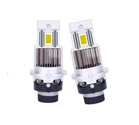 KYPSZQPSH D2S D4S 1:1 Faros Delanteros LED HID D1S D3S D8S D1R D3R Kit de Bombillas LED de xenón Retroadaptación 1300W 1000000LM D2R D4R Lámpara de Coche Luz automática CSP CANbus 12V (Color : 100000