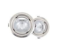KYPSZQPSH Lámpara halógena for campana extractora, 2 uds., 65mm, 20W, Bombilla for armario de cocina, CC/CA, 12V, luz LED for campana extractora