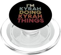 Kyrah Name Kyrah Personalized Name First Given PopSockets PopGrip para MagSafe