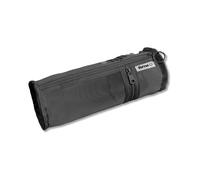 KYRINOVA Estuche transparente de gran capacidad, estuche de malla transparente de doble propósito, estuches para exámenes para niños y niñas, Black, moderno