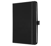 Kyrio Cuaderno de Notas A5, Journal Diary, Libreta A5, A5 Notebook, 160 Hojas 80 GSM, para escribir y tomar notas (negro)