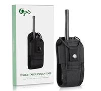 Kyrio Funda para Walkie Talkie, Bolsa para Walkie Talkie, Bolsa Militar Soporte Radio Walkie Talkie para Outdoor, Caza, Táctica, Acampada, Senderismo