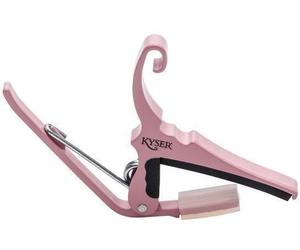 Kyser KG6KA Quick-Change Pink Cejilla de guitarra acústica