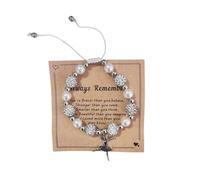 Kysin Chiys Pulsera de coraje rosa brillante para amantes de la danza, regalo para bailarina de equipo de bailarina, regalo para pequeños bailarines de ballet, bailes, escuela, competición, regalos