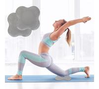 KYSUN 2 Piezas Rodilleras de Yoga, Colchoneta de Yoga para Las Rodillas, Rodillera Pilates Para Mujer, Almohadilla Rodillera Pilates, Exercise Mat para Las Rodillas, Resistente al Desgaste (Gris)