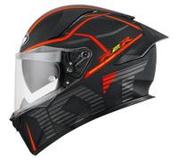 KYT R2R Concept, casco integral L male Mate Negro/Gris/Rojo