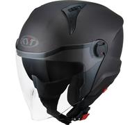 KYT D-City Plain Casco Jet, Grey matt, Talla M (57/58)
