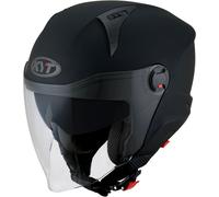 KYT D-City Plain E06 Casco De Moto (Negro Mate) Talla: M (57)