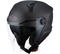 KYT D-City Plain, casco jet S male Matt/Gris Oscuro