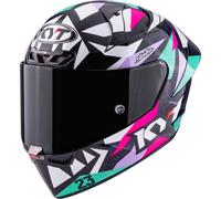 KYT KX-1 Race GP Bastianni Replica 2025 Casco, tamaño 2XL para Hombres