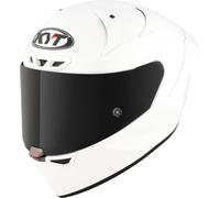 KYT KX-1 Race GP Plain FIM, casco integral M female Blanco