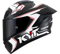KYT NZ-Race Competition Carbon, casco integral L male Blanco/Negro