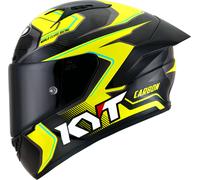 KYT NZ-Race Competition Carbon, casco integral XS male Amarillo/Negro