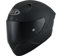 KYT NZ Race Plain Casco, negro, tamaño XS para Hombres