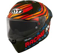 KYT R2R Max Fernandez 2022 Replica Casco, negro-rojo, tamaño XS para Hombres