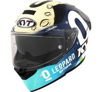 KYT R2R Max Foggia Mugello 2022 Replica Casco, azul/crema, Talla L (59/60)