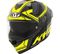 KYT R2R Octane, casco integral XL male Mate Gris/Negro/Amarillo