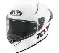 KYT R2R Plain Casco, Blanco, Talla XS (53/54)