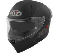 KYT R2R Plain Casco, Nero Opaco, S (55/56)