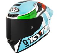 KYT TT-REVO Casco Integral Réplica Leopard Tricolore E06 Talla: M (57)