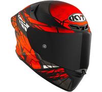 Casco Integral KYT TT-REVO Combustion Matt Red