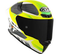 KYT TT-Revo Gear, casco integral XL male Gris/Amarillo/Verde